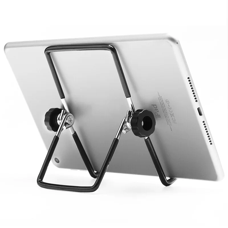 Universal Metal Tablet Holder For Samsung Tab S9 S8 Tablet Stand Mount Foldable Desk Flexible Phone Stand