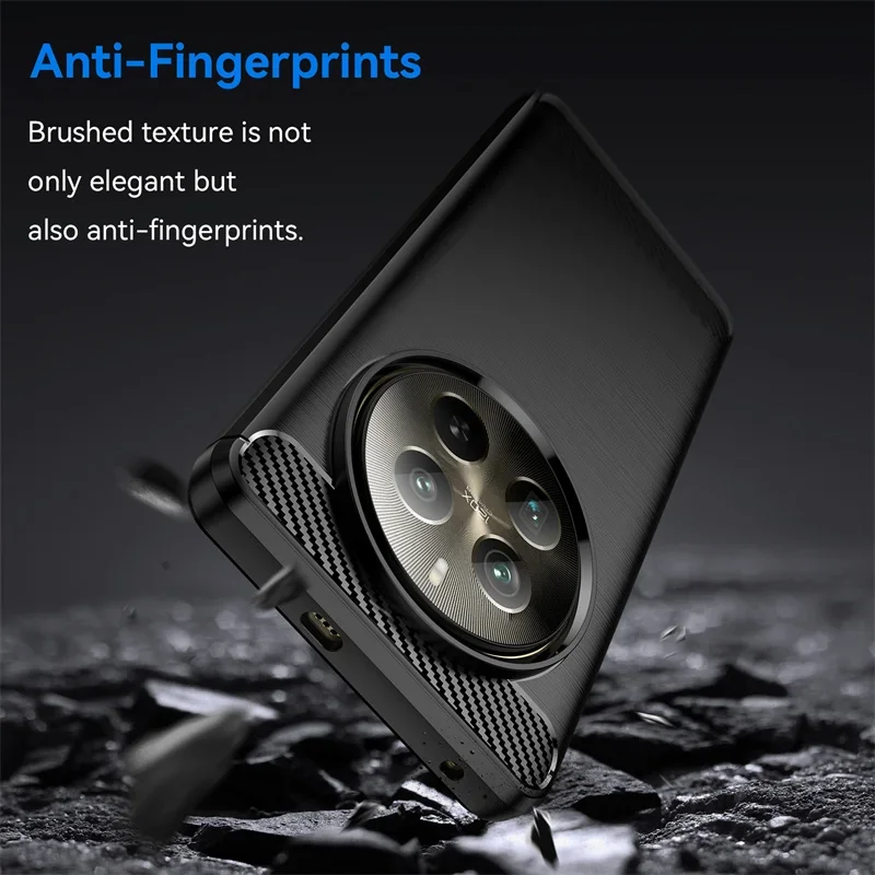 Flexible Shockproof TPU Protective Phone Case - Transparent Cover