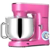COOKLEE Stand Mixer, 9.5 Qt. 660W 10-Speed Electric Kitchen Mixer with Dishwasher-Safe Dough Hooks, Flat Beaters 1
