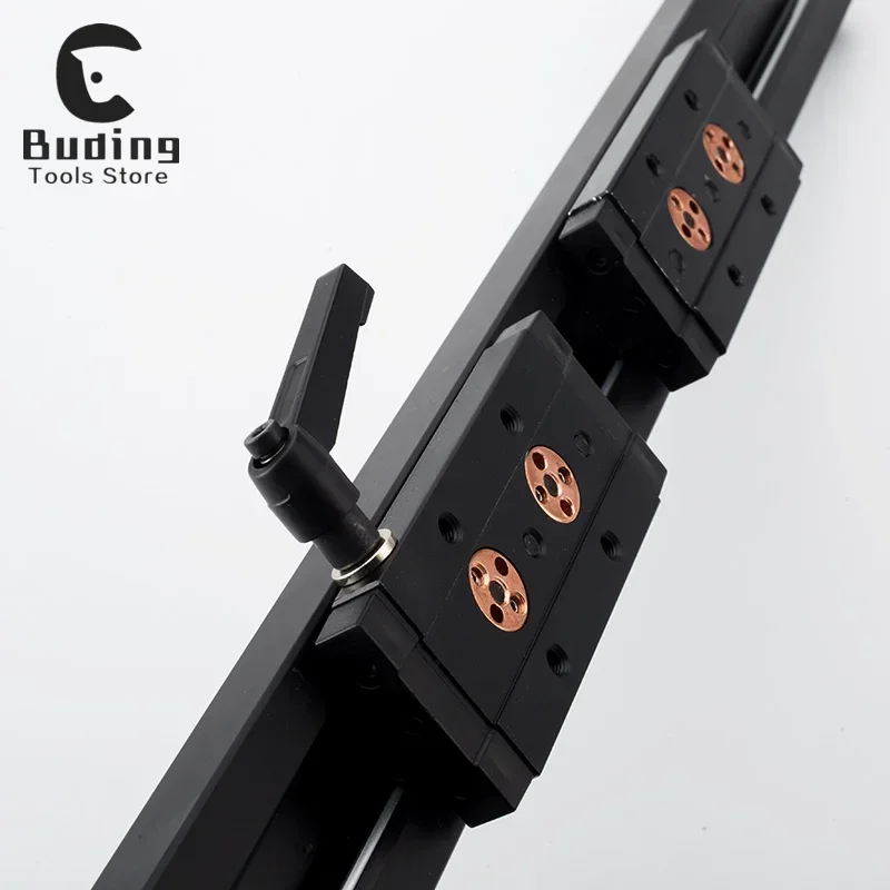 Guida Lineare Integrata A Doppio Asse SGR10/SGB10 Nera Da 28 Mm – Per Fotografia, Pista E Macchine Per La Lavorazione Del Legno