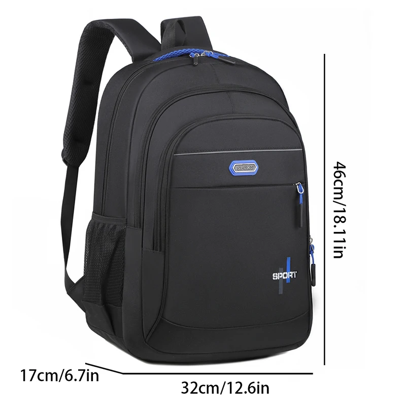 Travel backpack suitable for 15.6-inch laptop, fashionable men's work backpack, waterproof, unisex college