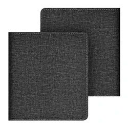 Premium Hand Strap Stand Cover with Card Slot - PU Leather - Kindle Oasis 7inch (Black Cloth)