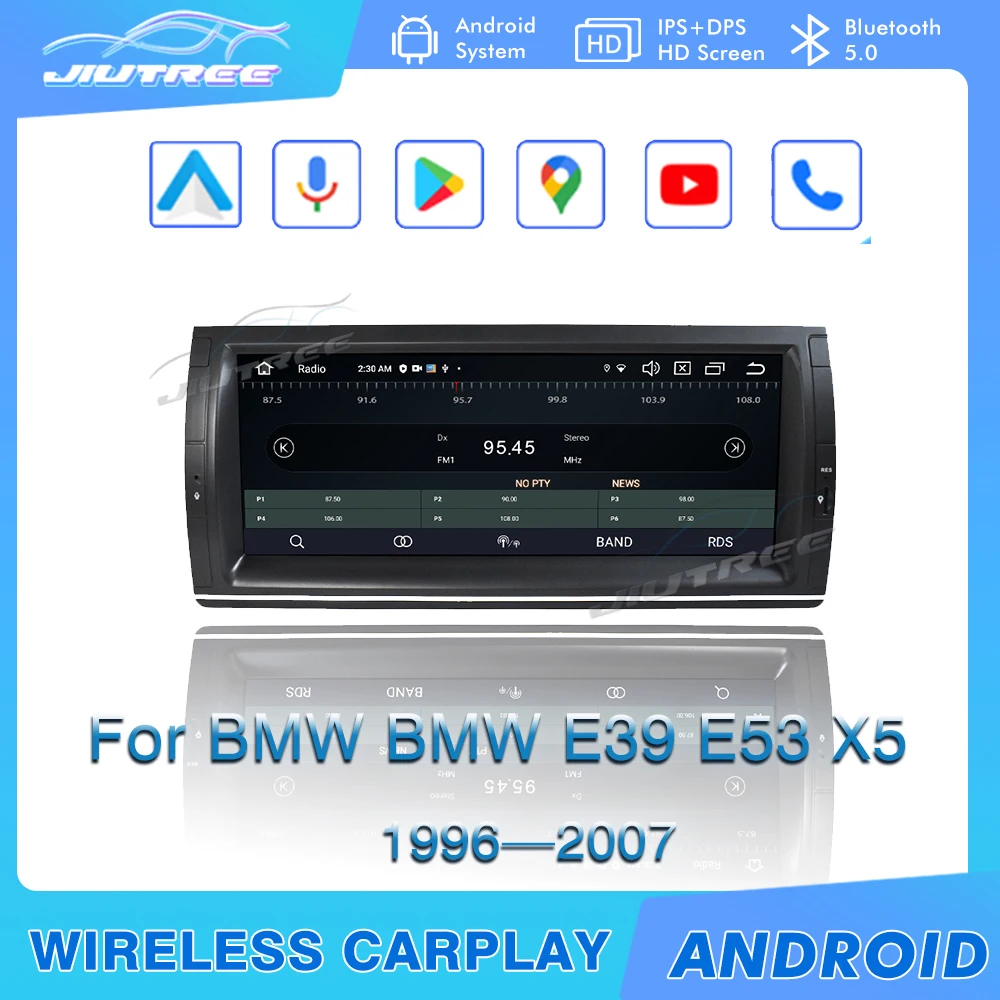 

Android 11 2 Din Car Radio For BMW E39 E53 X5 1996- 2006 2007 Stereo Video Multimedia Player Autoradio GPS Navigation Head Unit