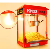 Electric Commercial Popcorn Making Machine Corn Puffing Popcorn Maker Used in Supermarket Cinema 2
