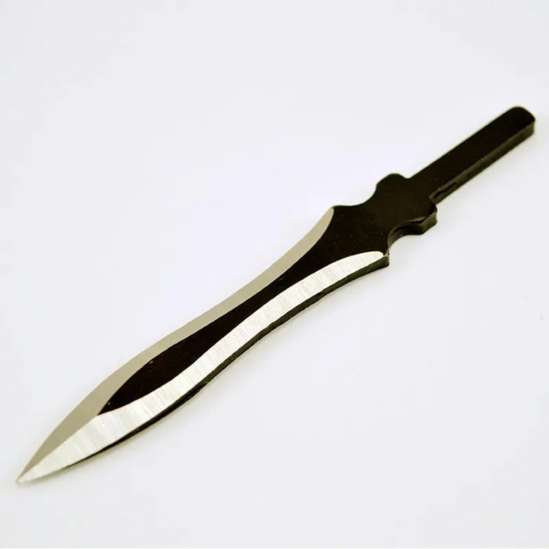 Tea Cutter 420 Stainless Steel Tea Knife, Embryo Tea Sword, Semi-Finished Embryo, Mirror Laser Pattern, 2Pc