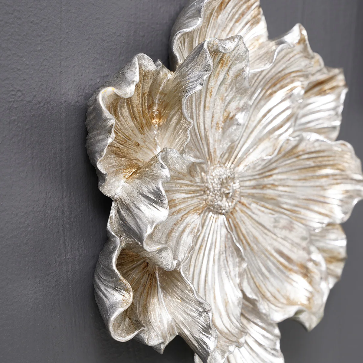 1PC, European court-style three-dimensional lotus-shaped decorative wall hanging, wall decoration handicrafts