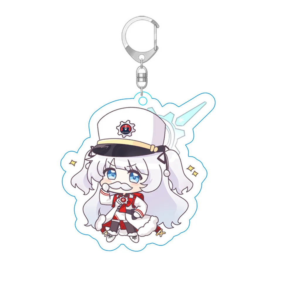 Heißes Spiel Anime Figur blau Archiv Takanashi Hoshino Cosplay Acryl Figur Q-Version Schlüssel ring Charme Zubehör – Detail 32