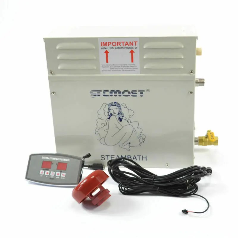 10.5KW Steam Generator Sauna Steam Bath Machine For Home Sauna Room SPA Fumigation Machine With Digital Controller 380V