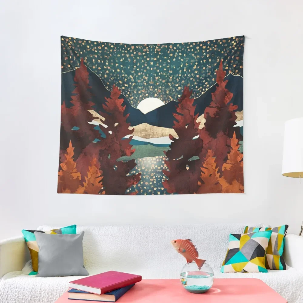 

Star Sky Reflection Tapestry Room Decorations Aesthetics Wall Decor Hanging Aesthetic Room Decorations Room Decor Tapestry