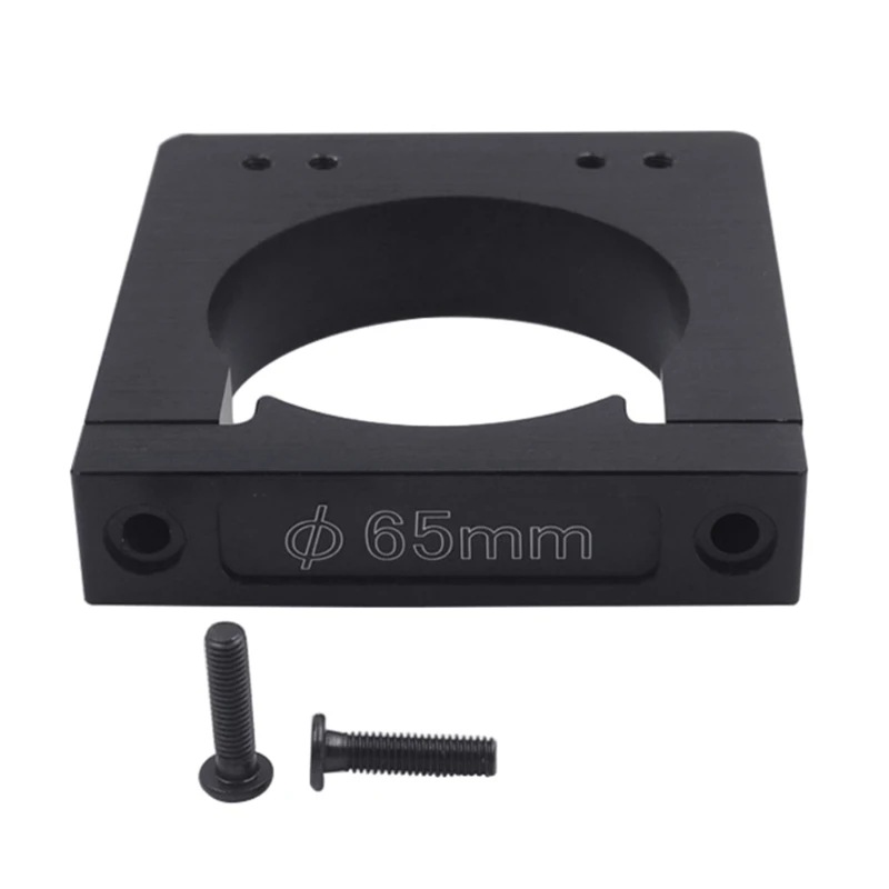 

Motor Bracket 52/65/80mm Center Hole Spindle Motor Holder Aluminum Shaft for CNC Engraver Dropship