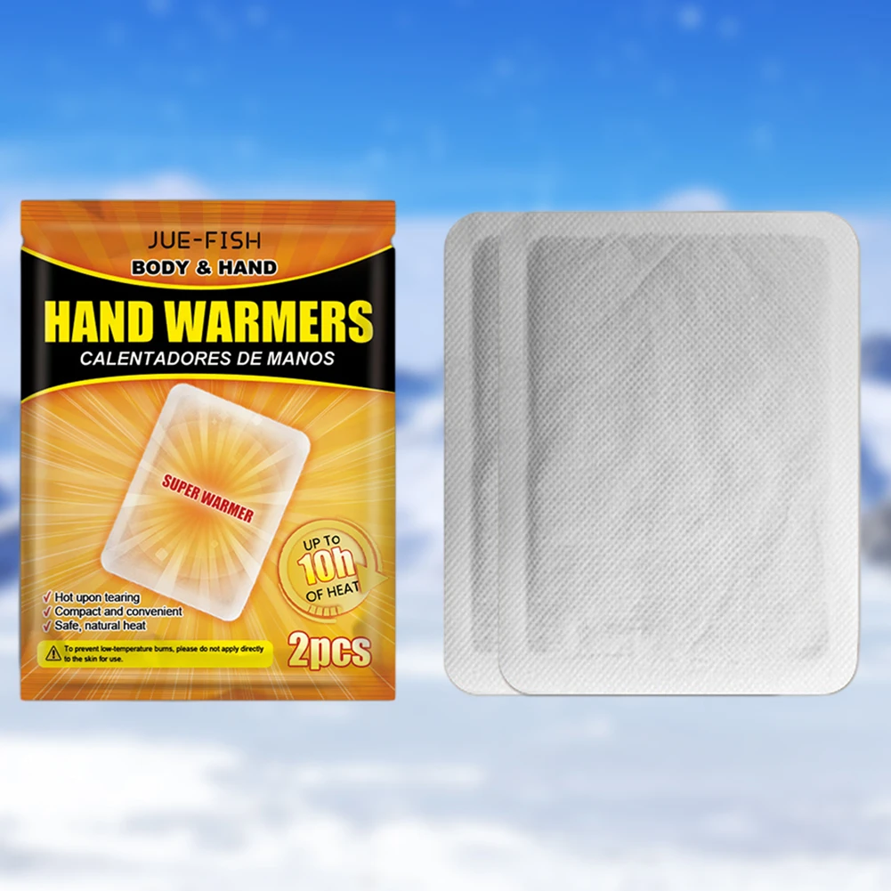 Description Picture 6 of item2-10pcs Universal Body Warmer Stickers Self Adhesive Long Lasting Heat Patch Hand/Feet Warm Paste Pads Heating Insole Dropship