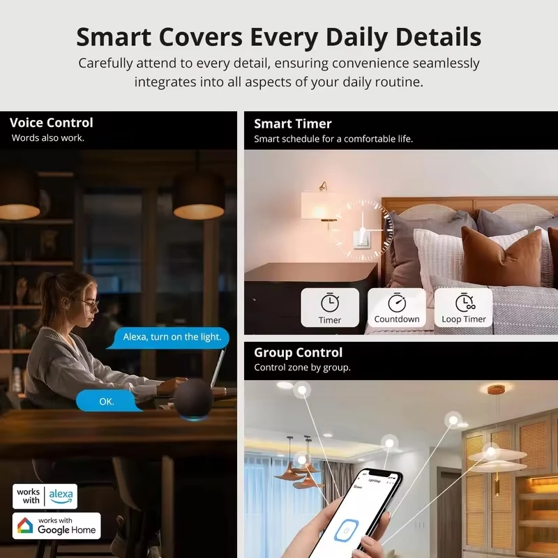 SONOFF MINI R2 / ZBMINIR2 / ZBMINI-L2 Voice Control MINI Switch Zigbee / WiFi Smart Switch Control Via Alexa eWelink App 5