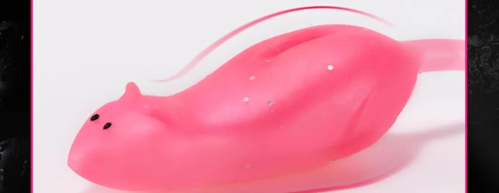 RIKAON 11CM 3 stücke Maus Typ Schwimmende Anti-hängen Gras Weicher Köder Künstliche Castfish Köder Tackle Angeln Köder – Detail 4