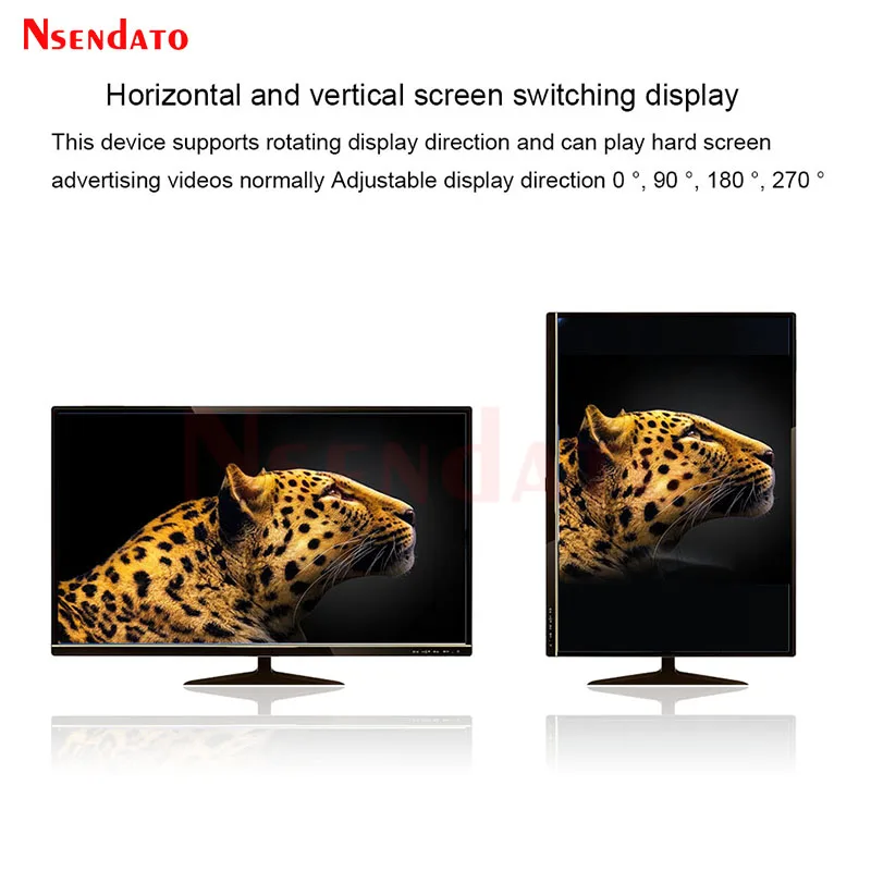 4K H.265 Advertising HD Media Player Mini 1080P Full HD MP4 Video MultiMedia HDD Player For Micro SD TF Card USB Disk Pen drive