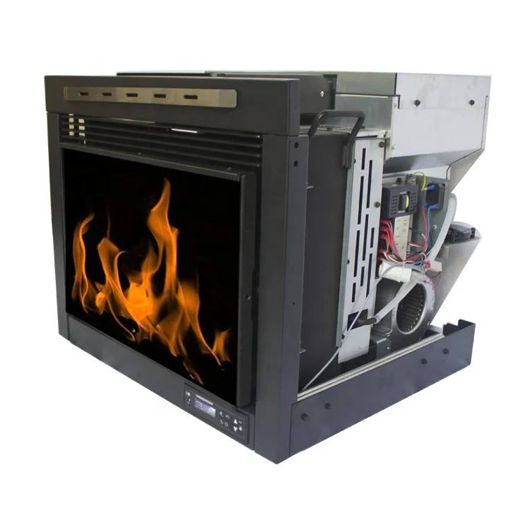 9 Kw Insert Air Pellet Stove smokeless automatic freestanding kerosene fireplace heaters 5
