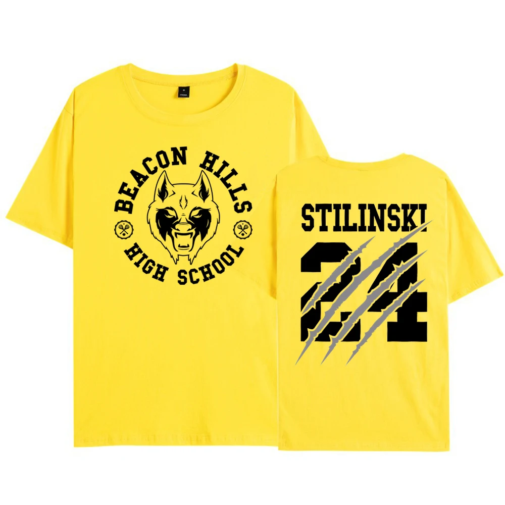 Kawaii Film Teen Wolf T-Shirt Frauen Stilinski 24 Lahey Mccall Grafik T-Shirts Sommer Tops Cartoon Unisex Mode T-Shirt weiblich – Detail 11