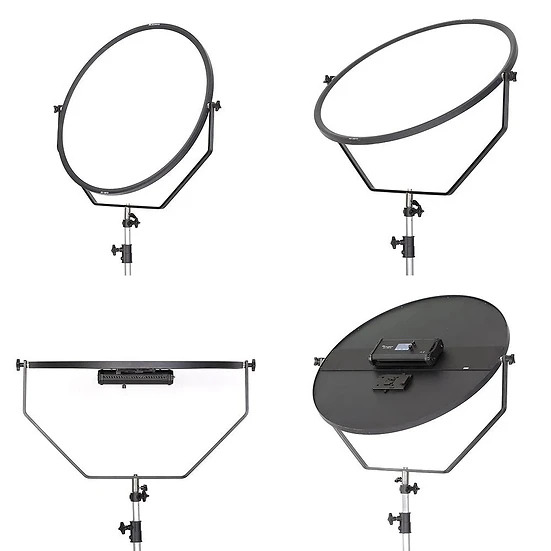 Falcon Eyes SO-108TDX 조절식 LED 사진 조명, 가방 포함, 부드러운 연속 카메라 조명, 비디오 스튜디오 램프, 108W