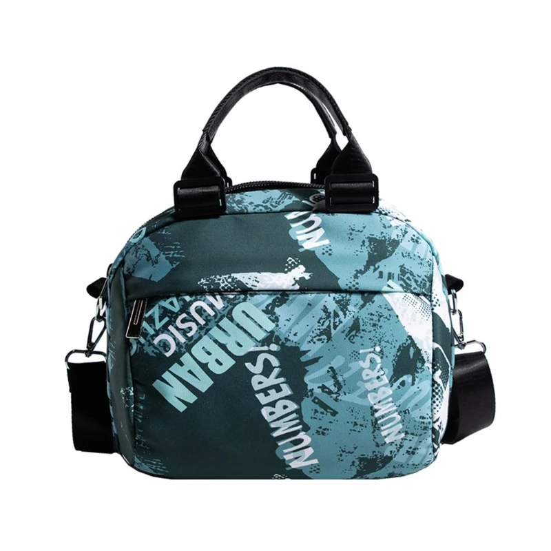 

All-matching Top Handle Handbag for Women Large Capacity Tote Shoulder Bag Cute Graffiti Print Messenger Crossbody Bag