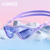 Professional Anti-Fog Men Women Swimming Goggles UV Protection Adjustable Swimming Glasses Large Frame Silicone Pool Eyewear 2