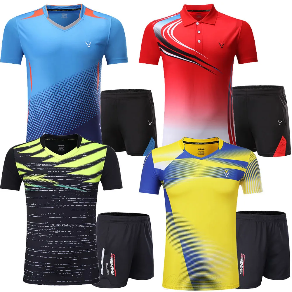 

Tennis Shirts For Men Women Badminton Jerseys Clothes Girls Table Shirts Children's Tennis t-shirts Volleyball Kits sportswear
