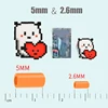 5MM 200G/Bag 3400PCs Pixel Puzzle Iron Beads for kids Hama Beads Diy High Quality Handmade Gift toy Fuse Beads 4