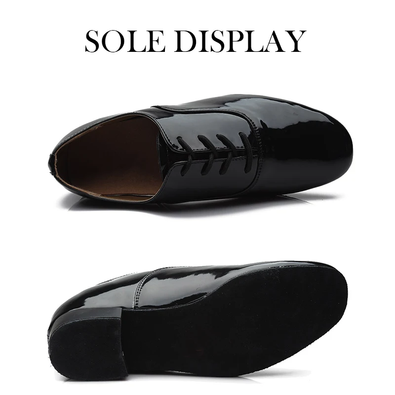 HROYL Man Latin Dance Shoes for Men's Ballroom Tango Latin Dance Shoes Man dance shoes man 703all 5