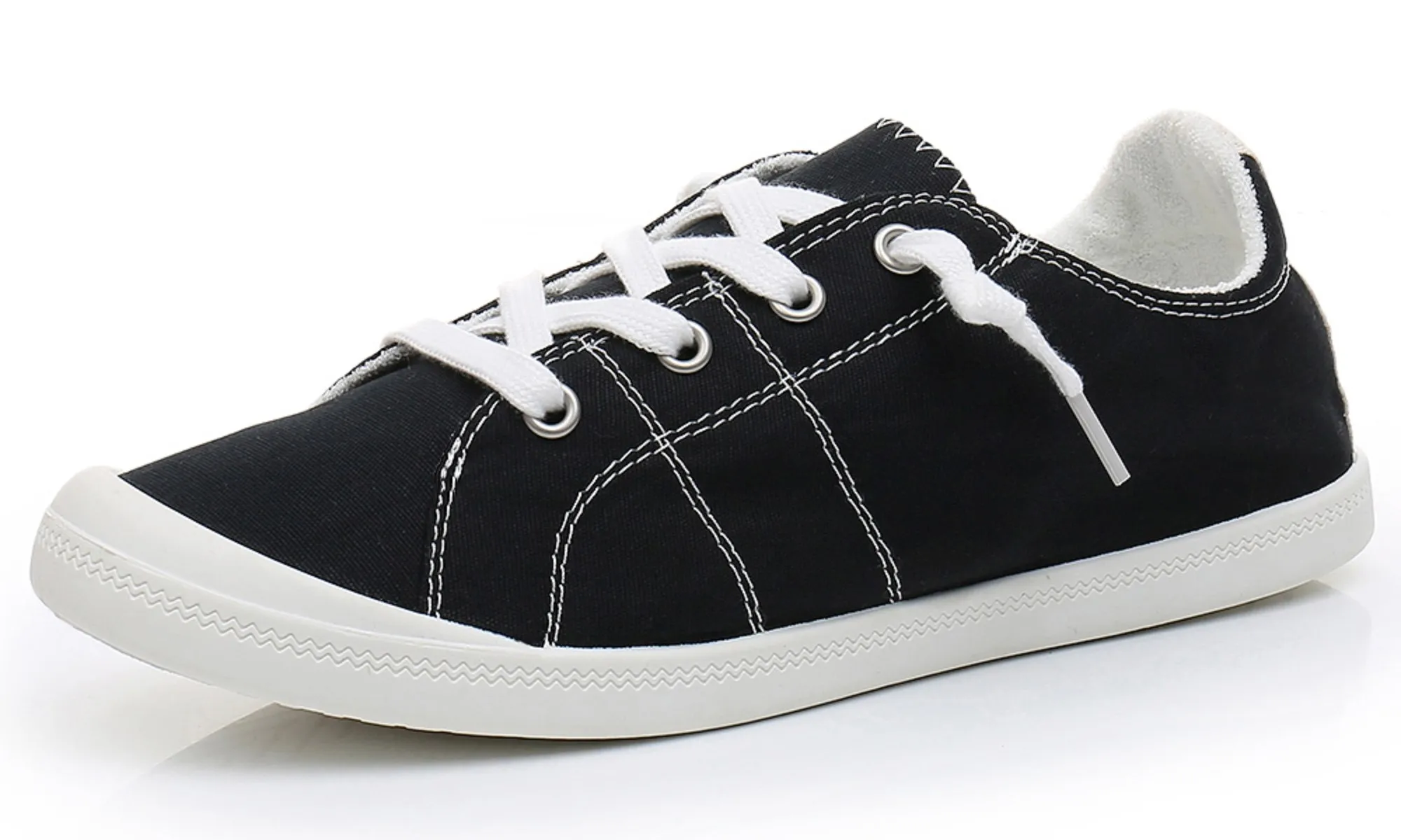 Cull4U Women Shoes Summer Flats Canvas Casual Lace-up Shoes for Women Round Toe  Leopard Cross-tied Women Shoes 2022