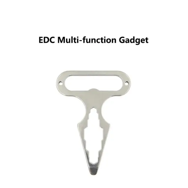 Self Defense Weapons Outdoor EDC Survival Tool Personal Defence Keychian Stinger Bottle Opener Combination Wrench for Men Women 6
