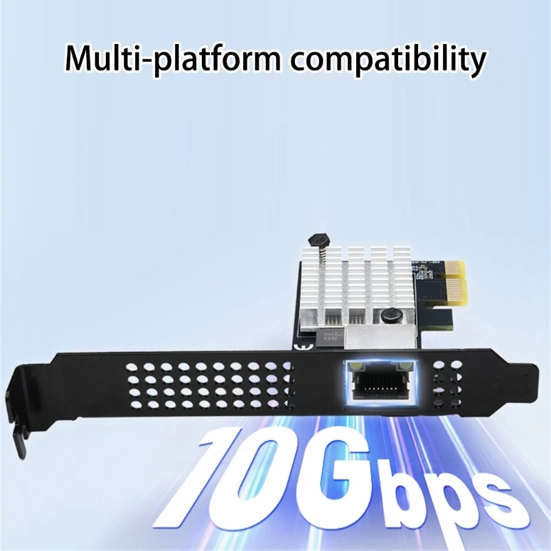 Rj45 포트 RTL8127 빠른 데이터 전송 기능이 있는 PCIe4.0 10Gbps 네트워킹 카드