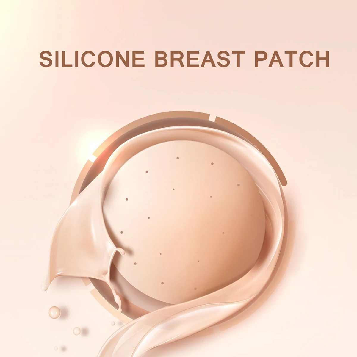 

No Trace Healthy Glue Air Vent Nipple Cover Plunge Bra Silicone Nubra Accessories Invisible Breast Pads Pasties Reusable