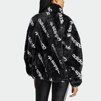 Adidas véritable originaux femmes fausse fourrure mode manteau chaud IW5920 2