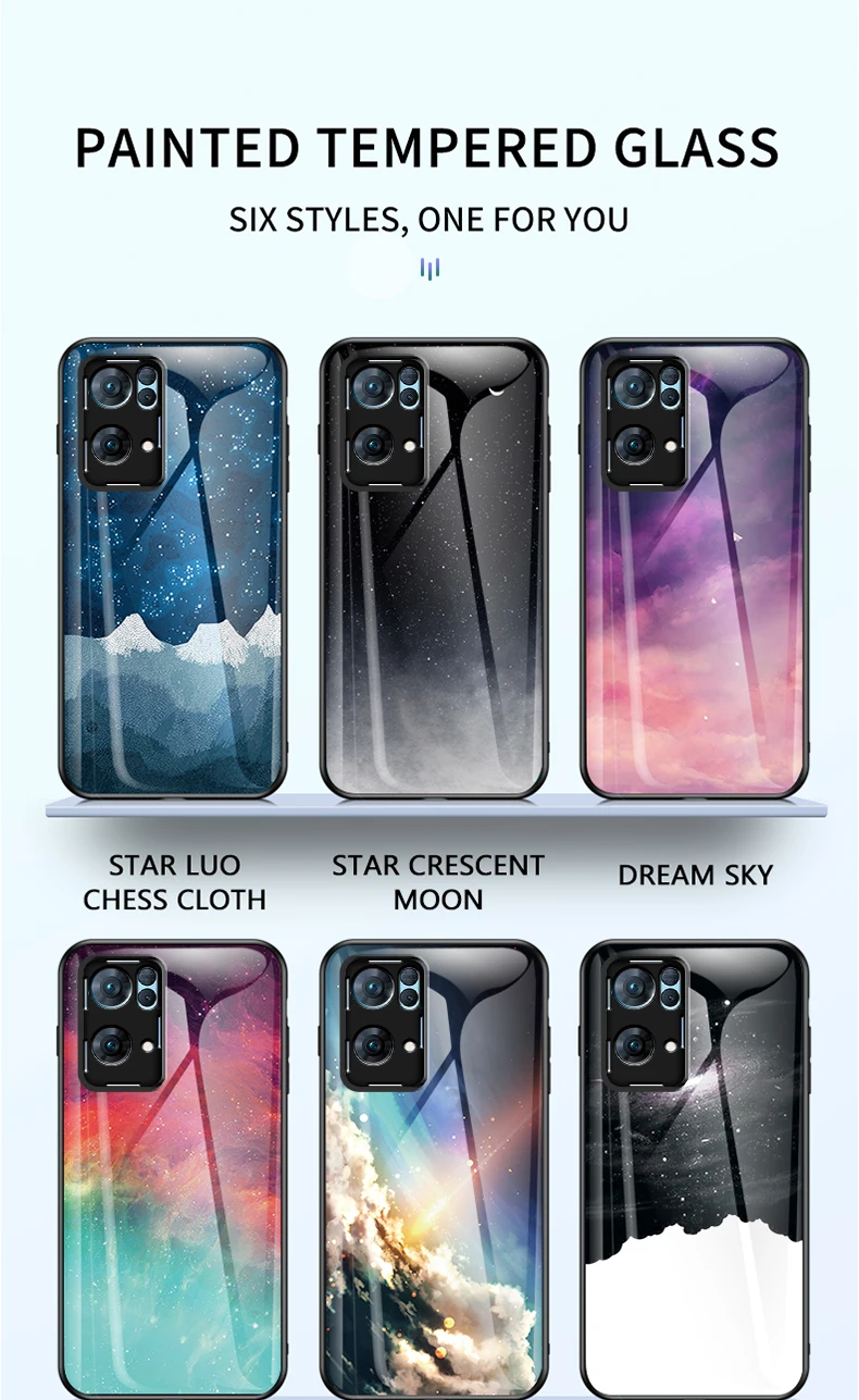 Reo8 Fall DECLAREYAO Hart Gehärtetem Glas Coque Für OPPO Reno 7 6 5 4 3 Pro Plus Ace 2 4Z 5Z 6Z 7Z Abdeckung Fall Silikon Ul_voghion.com