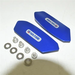 Enhanced Rearview Mirror Base and Seat Decorative Cover (Blue)