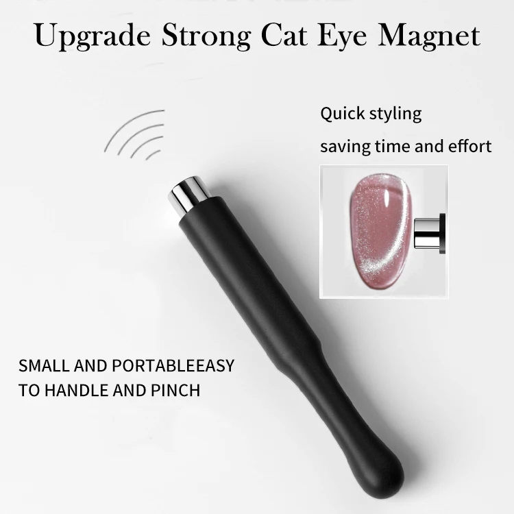 Cat Eye Nail Art Magnetic Stick Pen Design Multi-Function Nails Gel Polish Summer Magnet Tool for Manicure Salon and DIY