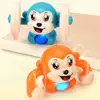 Electric Tumbling Monkey Learning To Climb Induction Music Toys Kids Toys Monkey Voice Light Puzzle Control Rolling Cartoon 5