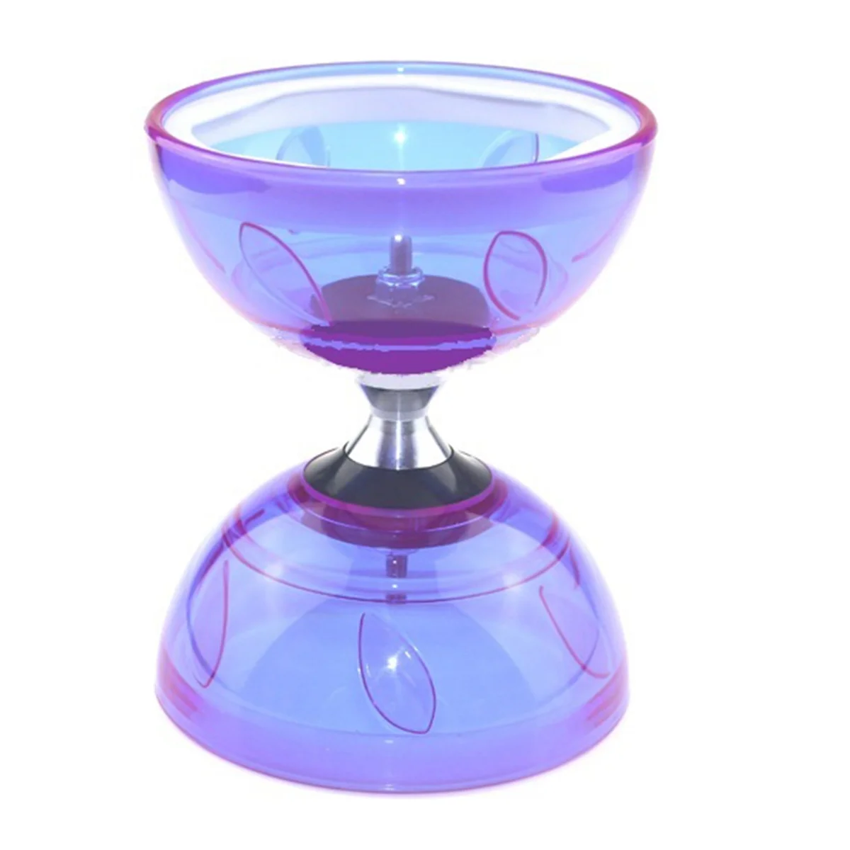 B48B-China Diabolo Suit Three Bearings China Diabolo Toy Luminous Children Pull the Bell.