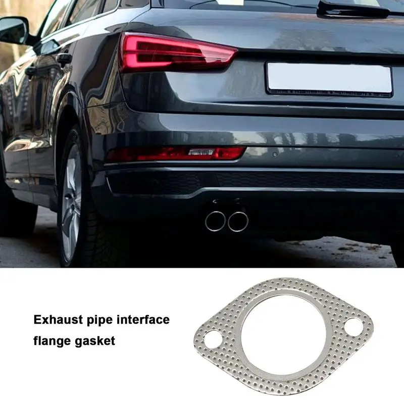 Exhaust Gasket High Temperature Car Exhaust Flange Auto Exhaust Sealing Pad Muffler Gasket