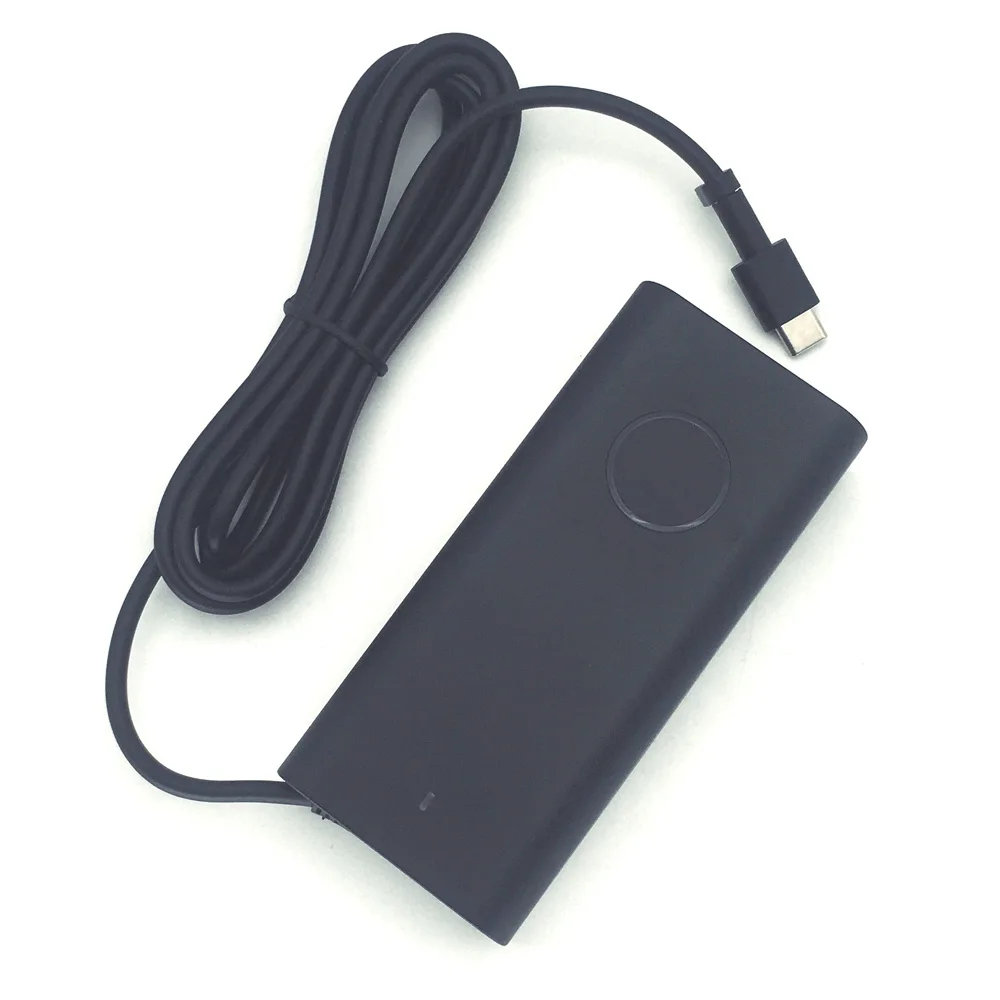 오리지널 65W 타입 C 노트북 충전기 USB C 전원 공급 어댑터 24YNH (델 VENUE 10 PRO 5056 20V 3.25A 용)