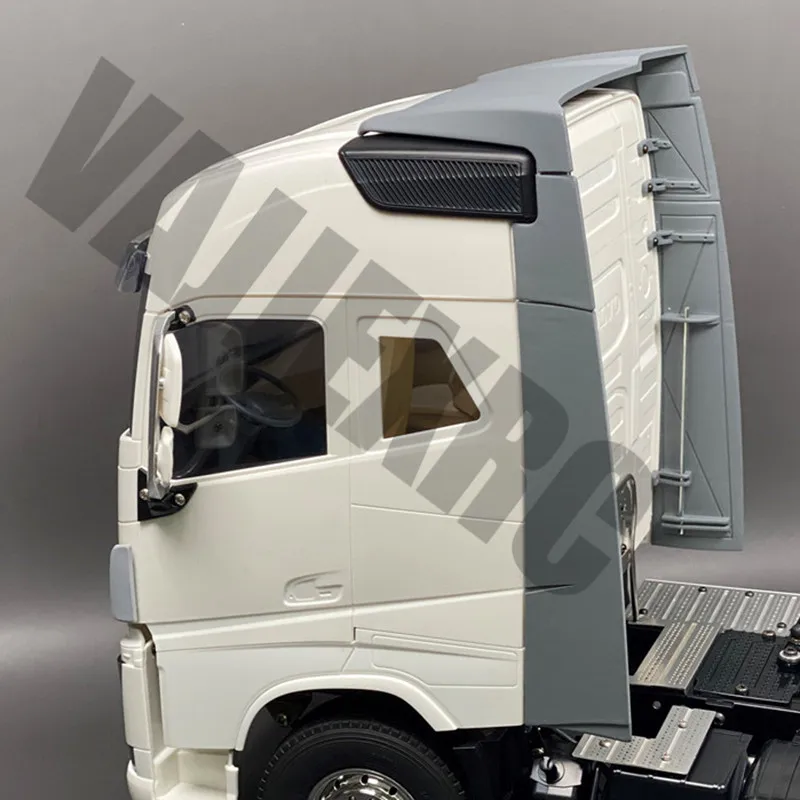 Truck Cab Spoiler for 1/14 Scale Tamiya Remote Control Truck Tractor Volvo  FH16 Globetrotter 750 - AliExpress