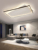 Modern Led tavan ışıkları oda dekor için oturma odası tavan lambası Led ışıkları yatak odası tavan avizeler Ultra ince tavan lambası #1