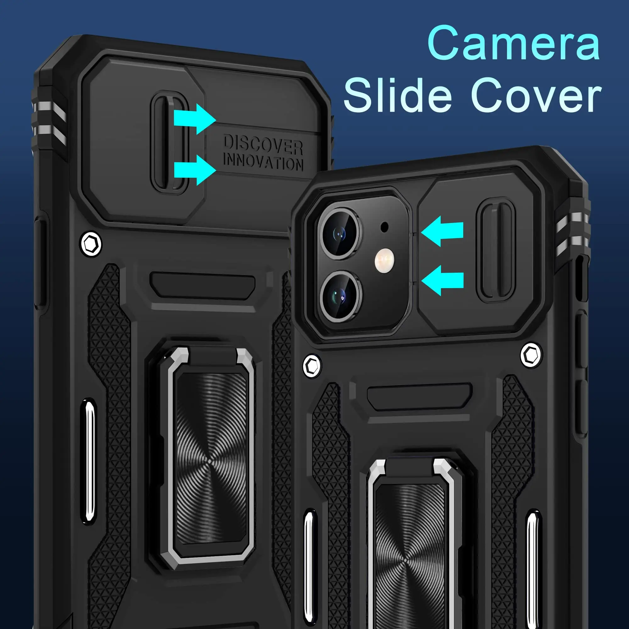 Protecție împotriva căderilor de grad militar pentru iPhone 15 14 13 12 11 Plus Mini Pro Max X XS XR 7 8_voghion.com