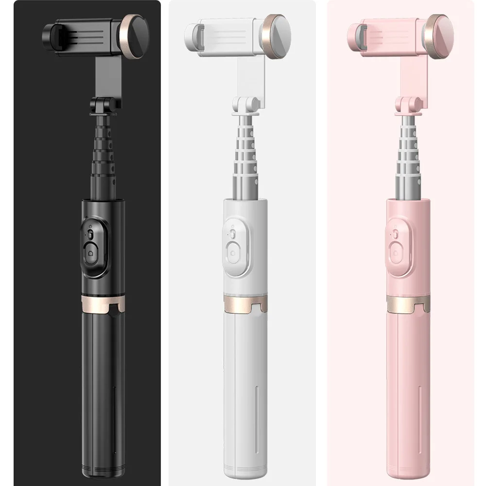 Bluetooth sem Fio Handheld Selfie Vara Tripé Telescópico Monopé com Controle Remoto para Huawei Iphone 14 13 Pro Max Xiaomi Telefone ao Vivo - Image 2