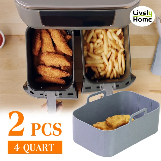 Top Sale Air Fryer Accessories for 6. 5 QT and 8 QT Ninja Foodi,Air Fryer  Bake Kit , Non-Stick Coating,Dishwasher Safe - AliExpress