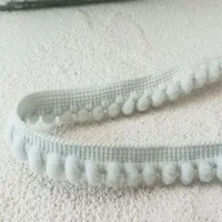 Buy 1.2CM Wide HOT Pink Embroidery Flower Lace Fabric Trim Ribbon Sewing Applique Collar Cord Wedding Dress Cloth Guipure Décor Online - Image 6