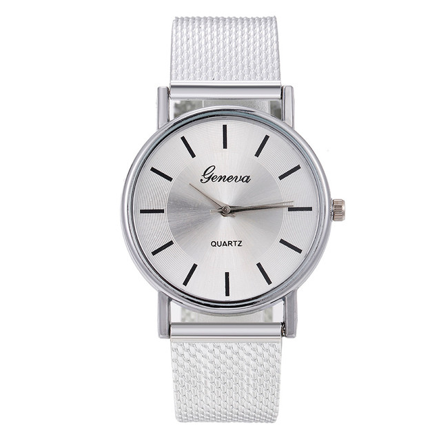 Stainless Steel Quartz Wristwatches For Woman High-end Life Waterproof Distinguished Watch Ladies Rose Gold Digital Watch