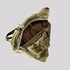 Annmouler Designer Backpacks for Women Soft Washed Letaher Sling Chest Bag Vintage Multi-pockets Punk Style Small Bag 6