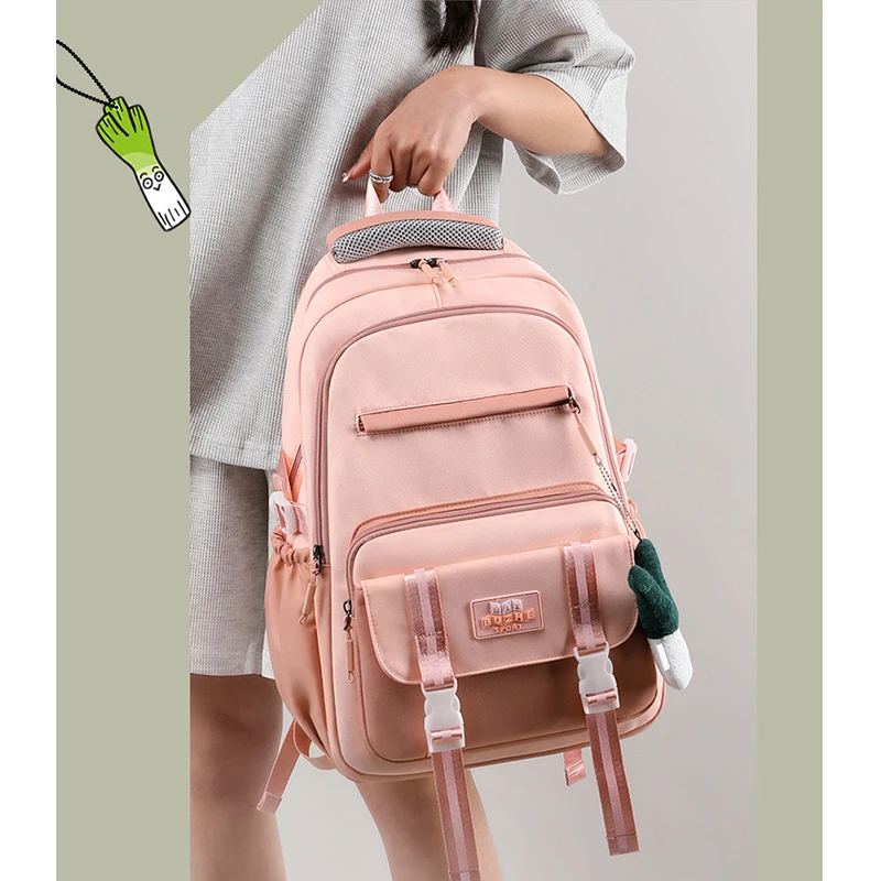 High School Bags for Teenage Girls Middle Student Backpack Women Oxford Leisure Campus Bagpack