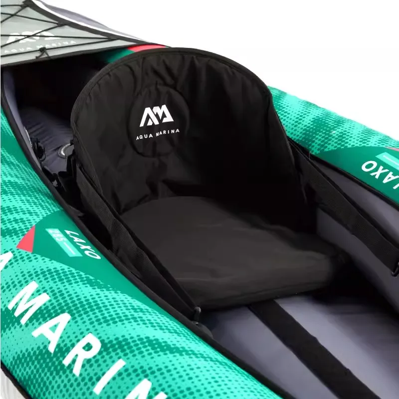 LAXO 285 320 380 AQUA MARINA inflatable canoe boat fishing sport kayak 2 3 person shell fabric pvc dinghy raft paddle seat