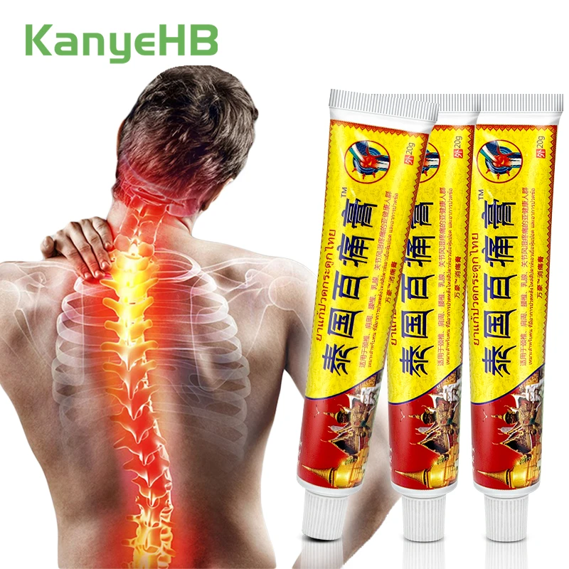 

1-3-6pcs Thailand Analgesic Cream Back Pain Treatment Ointment Arthritis Joint Numbness Muscle Pain Knee Pain Cram Tiger Balsam