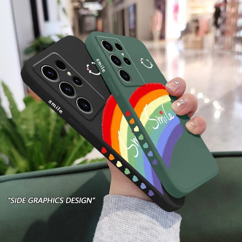 Vibrant Gradient Phone Case - Rainbow Warmth Collection